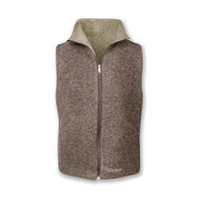 Lade das Bild in den Galerie-Viewer, Wollfilz Wendeweste Herren